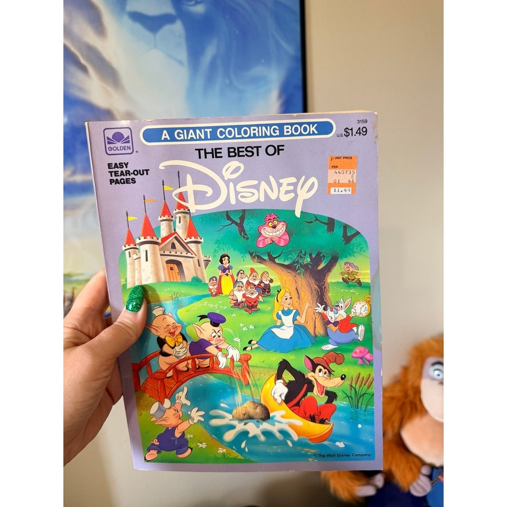 The best of Disney coloring books